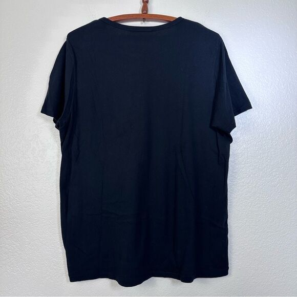 Jenni Kayne Cotton Slim Tee in Black Size XXL - Picture 8 of 8